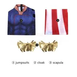 The Boys Season 3 Cosplay Costumes Homelander Jumpsuit 21 The Boys Season 3 Cosplay Costumes Homelander Jumpsuit -Ready To Ship Sales 5 800x800 540
