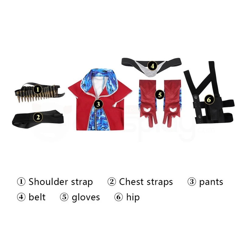 The Boys Season 4 Cosplay Costumes Firecracker Halloween Suit 5 The Boys Season 4 Cosplay Costumes Firecracker Halloween Suit - Image 5