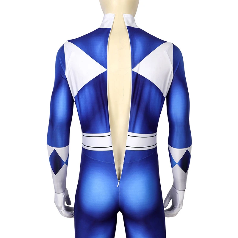 Adult Power Rangers Jumpsuit Mighty Morphin Power Rangers Cosplay Costume 37 Adult Power Rangers Jumpsuit Mighty Morphin Power Rangers Cosplay Costume - Image 37