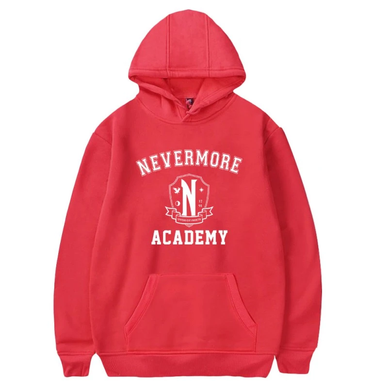 Wednesday Pullover Wednesday Addams Nevermore Academy Hoodie Unisex 6 Wednesday Pullover Wednesday Addams Nevermore Academy Hoodie Unisex - Image 6