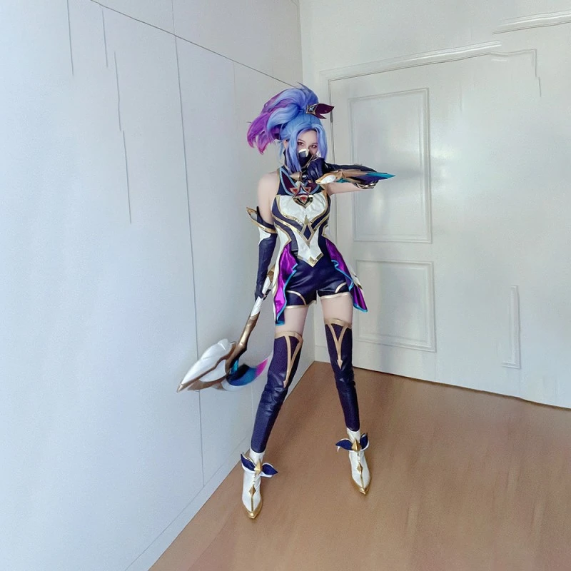 LOL Star Guardian Akali Cosplay Costume 2022 League Of Legends Cosplay Suit 18 LOL Star Guardian Akali Cosplay Costume 2022 League Of Legends Cosplay Suit - Image 18