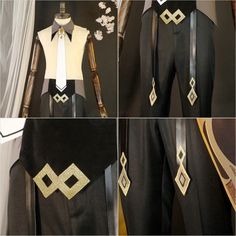 Zhongli Costume Genshin Impact Cosplay Suits 7 Zhongli Costume Genshin Impact Cosplay Suits - Image 7