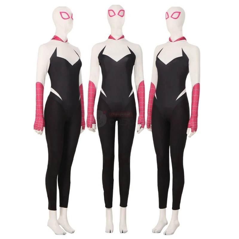 Spider-Man: Across The Spider-Verse Gwen Stacy Cosplay Costumes 7 Spider-Man: Across The Spider-Verse Gwen Stacy Cosplay Costumes - Image 7