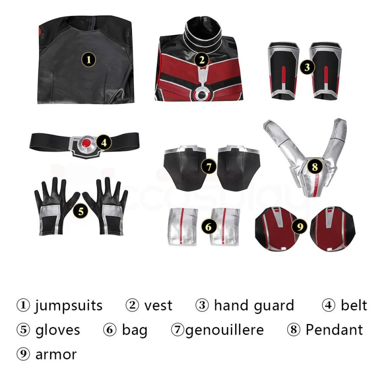 Ant-Man And The Wasp Quantumania Scott Lang Ant-Man Cosplay Costumes 6 Ant-Man And The Wasp Quantumania Scott Lang Ant-Man Cosplay Costumes - Image 6