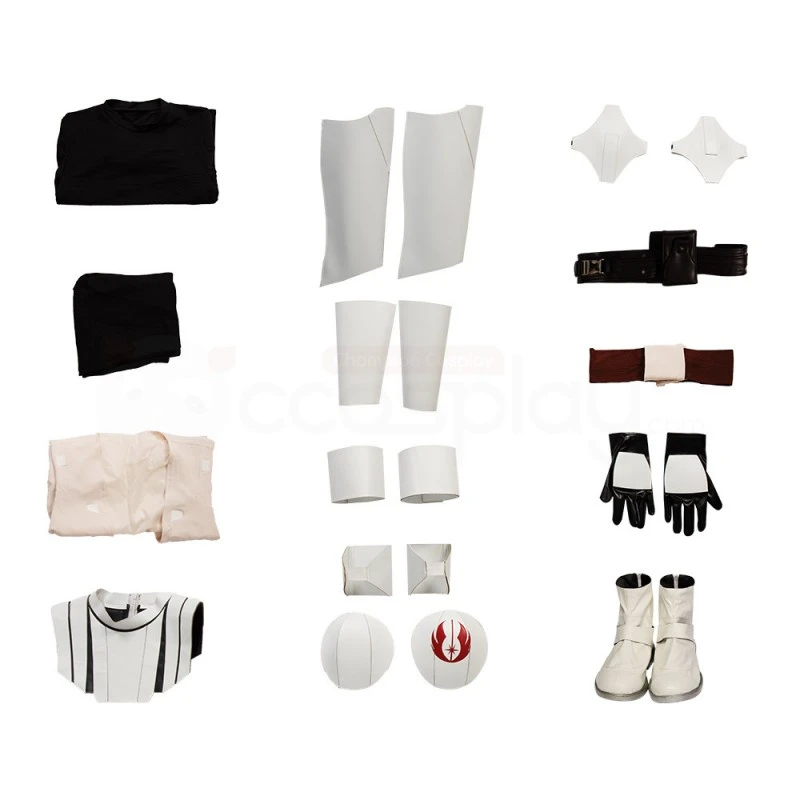 Obi-Wan Kenobi Costume Star Wars Cosplay Suit Armor Version 6 Obi-Wan Kenobi Costume Star Wars Cosplay Suit Armor Version - Image 6