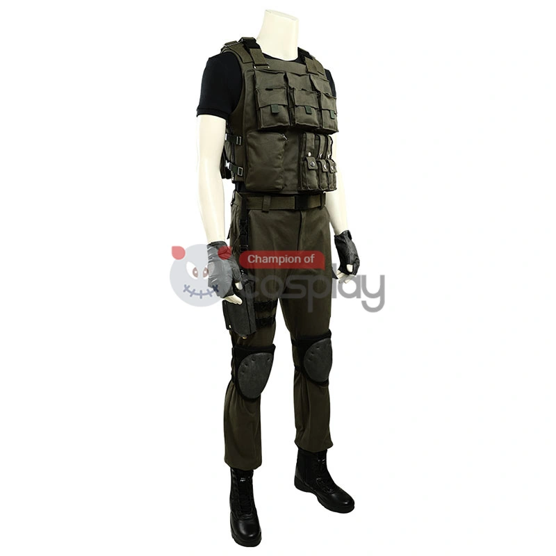 Carlos Oliveira Costume Resident Evil 3 Remake Cosplay Costume 7 Carlos Oliveira Costume Resident Evil 3 Remake Cosplay Costume - Image 7