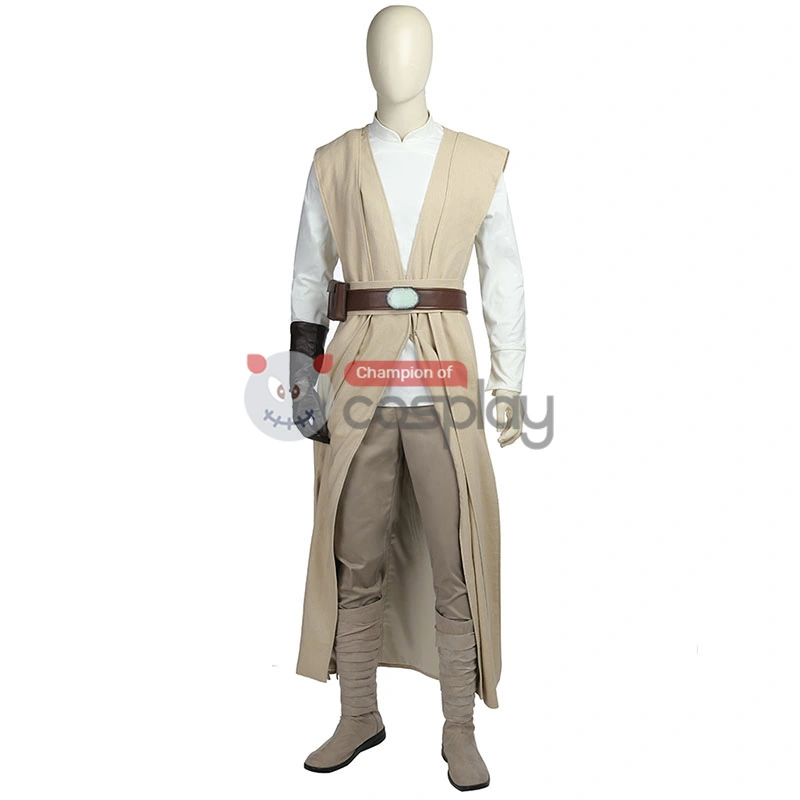 Star Wars 8 The Last Jedi Luke Skywalker Cosplay Costume Suit 6 Star Wars 8 The Last Jedi Luke Skywalker Cosplay Costume Suit - Image 6