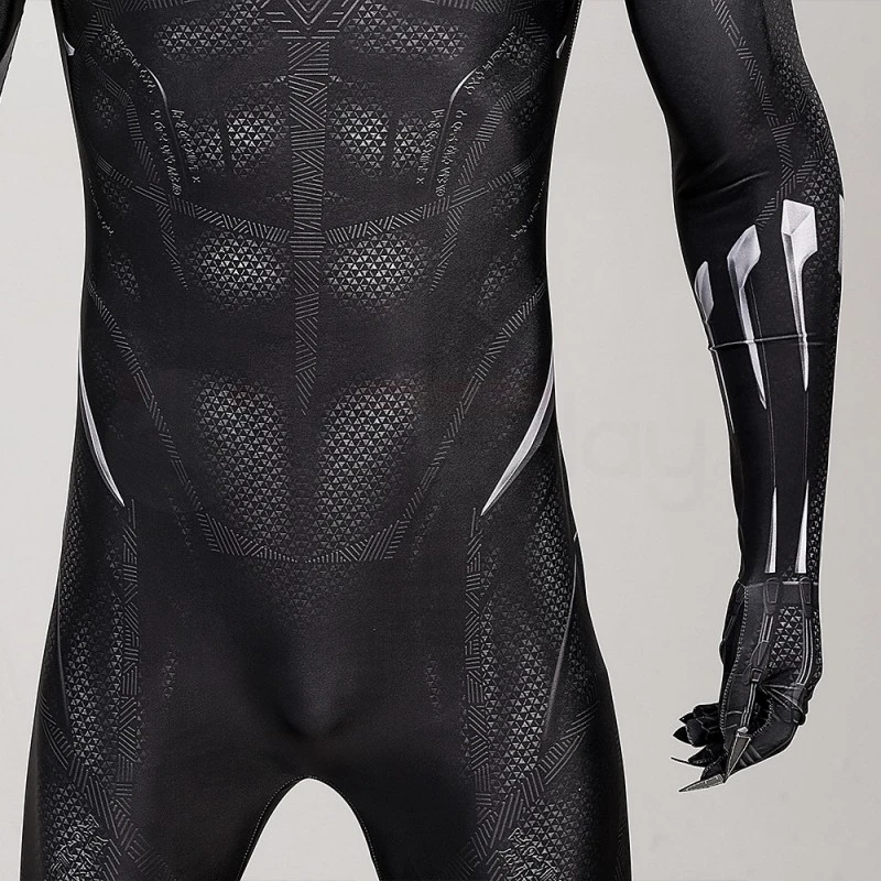 Black Panther Jumpsuit Black Cosplay Costume 7 Black Panther Jumpsuit Black Cosplay Costume - Image 7