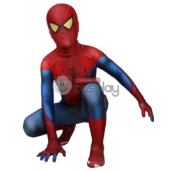 Kids The Amazing Spider-Man Peter Parker Cosplay Costume -Ready To Ship Sales 6 800x800 402