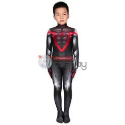 Spider Man Miles Morales Cosplay Costume Spiderman Jumpsuit For Kids -Ready To Ship Sales 6 800x800 417