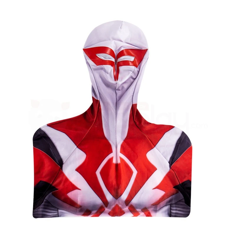 Comic Spiderman 2099 V2 Cosplay Costume Spiderman Halloween Jumpsuit 7 Comic Spiderman 2099 V2 Cosplay Costume Spiderman Halloween Jumpsuit - Image 7