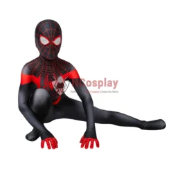 Kids Ultimate Spider Man Cosplay Costume Spiderman PS5 Miles Morales Jumpsuit -Ready To Ship Sales 6 800x800 454