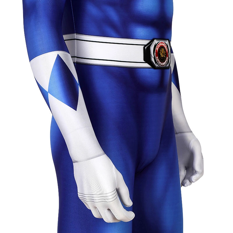 Adult Power Rangers Jumpsuit Mighty Morphin Power Rangers Cosplay Costume 38 Adult Power Rangers Jumpsuit Mighty Morphin Power Rangers Cosplay Costume - Image 38
