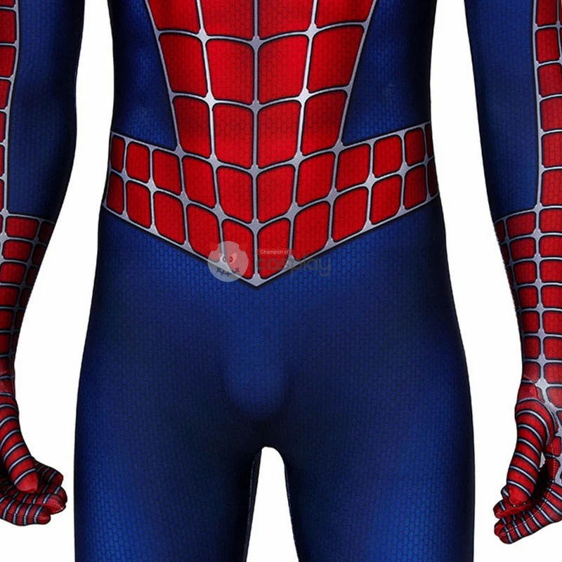 Spider Man Costume Classic Luxury Spider-Man Suit Cosplay Costumes 6 Spider Man Costume Classic Luxury Spider-Man Suit Cosplay Costumes - Image 6