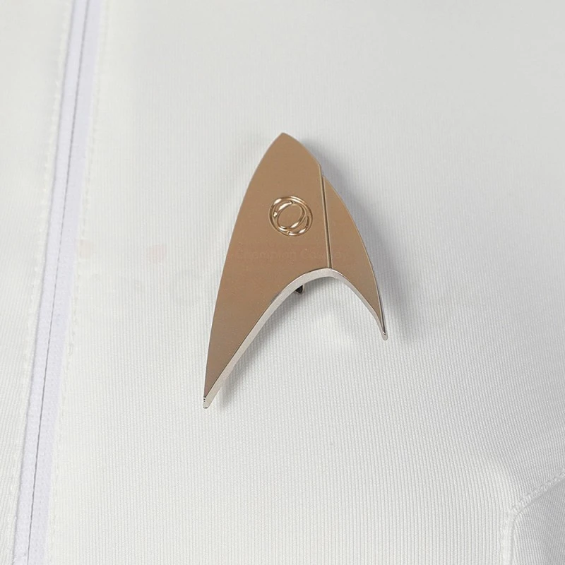 Nyota Uhura White Costume Star Trek Strange New Worlds Cosplay Suit 8 Nyota Uhura White Costume Star Trek Strange New Worlds Cosplay Suit - Image 8