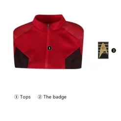 Star Trek Strange New Worlds Nyota Uhura Cosplay Costume Uniform Shirt 24 Star Trek Strange New Worlds Nyota Uhura Cosplay Costume Uniform Shirt -Ready To Ship Sales 7 800x800 246