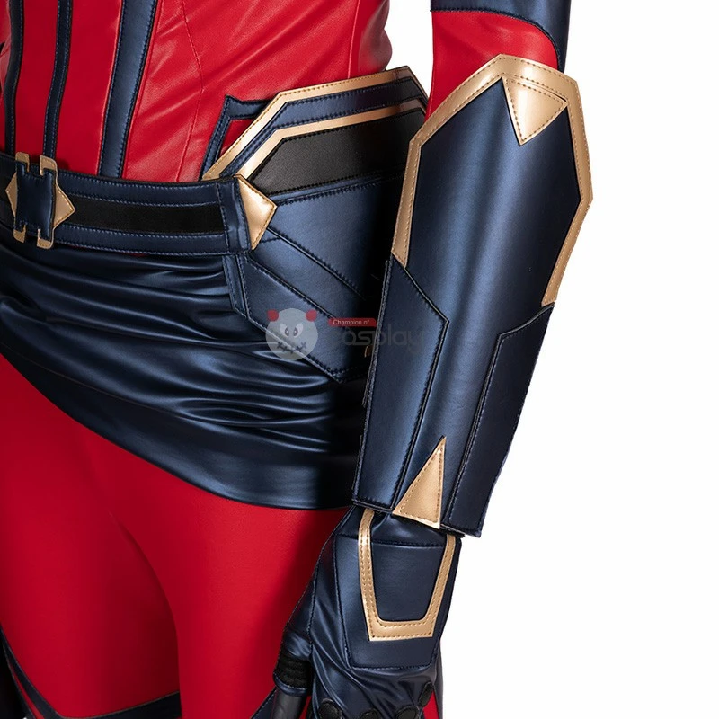 Captain Marvel Costumes Avengers Endgame Carol Danvers Cosplay Costumes 8 Captain Marvel Costumes Avengers Endgame Carol Danvers Cosplay Costumes - Image 8