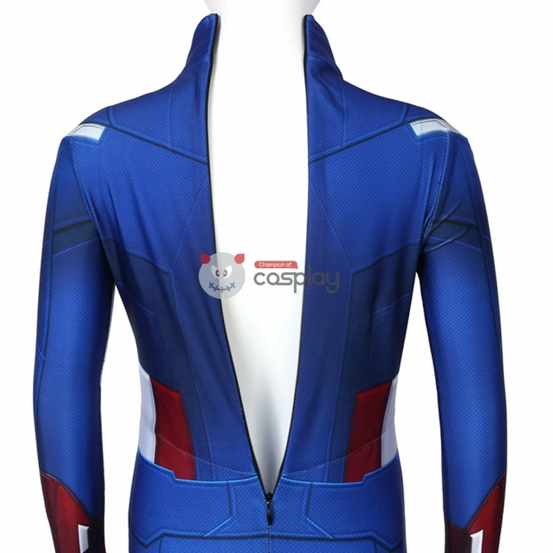 Kids Captain America Costume Avengers 1 Steve Rogers Cosplay Costume 7 Kids Captain America Costume Avengers 1 Steve Rogers Cosplay Costume - Image 7
