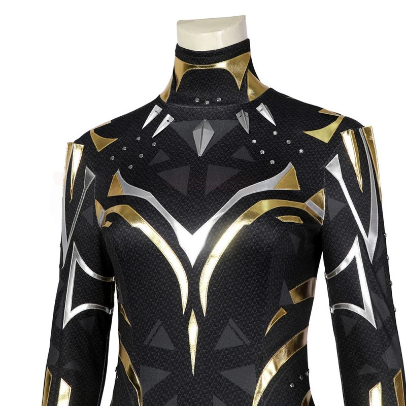 Shuri Jumpsuit Black Panther Wakanda Forever Cosplay Costume 7 Shuri Jumpsuit Black Panther Wakanda Forever Cosplay Costume - Image 7