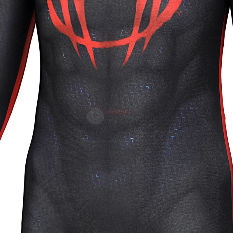 Kids Spider-Man: Across The Spider-Verse Cosplay Suit Miles Morales Costume 8 Kids Spider-Man: Across The Spider-Verse Cosplay Suit Miles Morales Costume - Image 8
