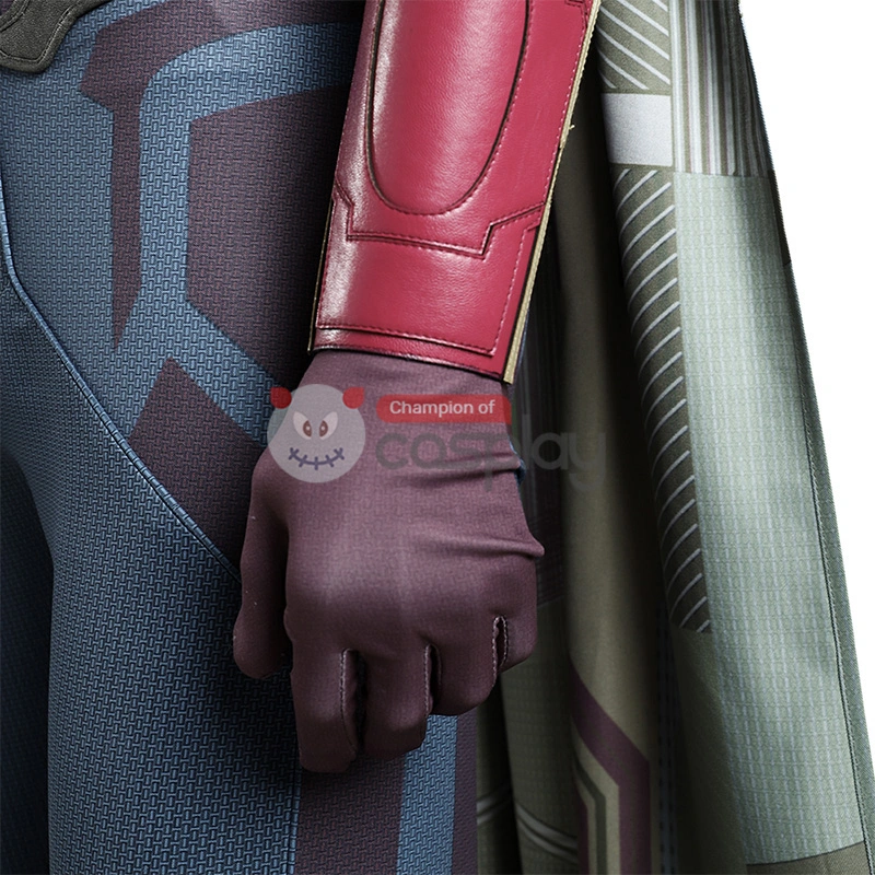 Vision Jumpsuit Wanda Vision Cosplay Costume 8 Vision Jumpsuit Wanda Vision Cosplay Costume - Image 8
