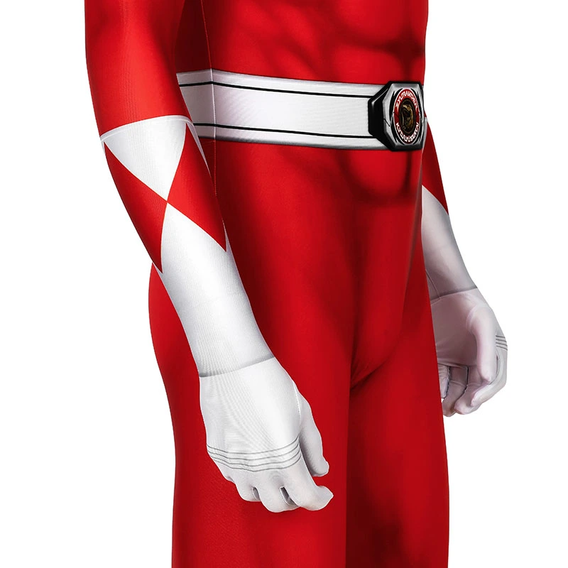 Adult Power Rangers Jumpsuit Mighty Morphin Power Rangers Cosplay Costume 24 Adult Power Rangers Jumpsuit Mighty Morphin Power Rangers Cosplay Costume - Image 24