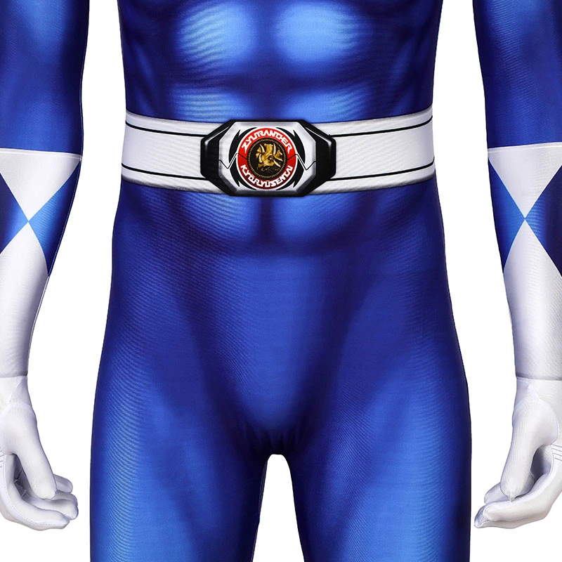 Adult Power Rangers Jumpsuit Mighty Morphin Power Rangers Cosplay Costume 39 Adult Power Rangers Jumpsuit Mighty Morphin Power Rangers Cosplay Costume - Image 39
