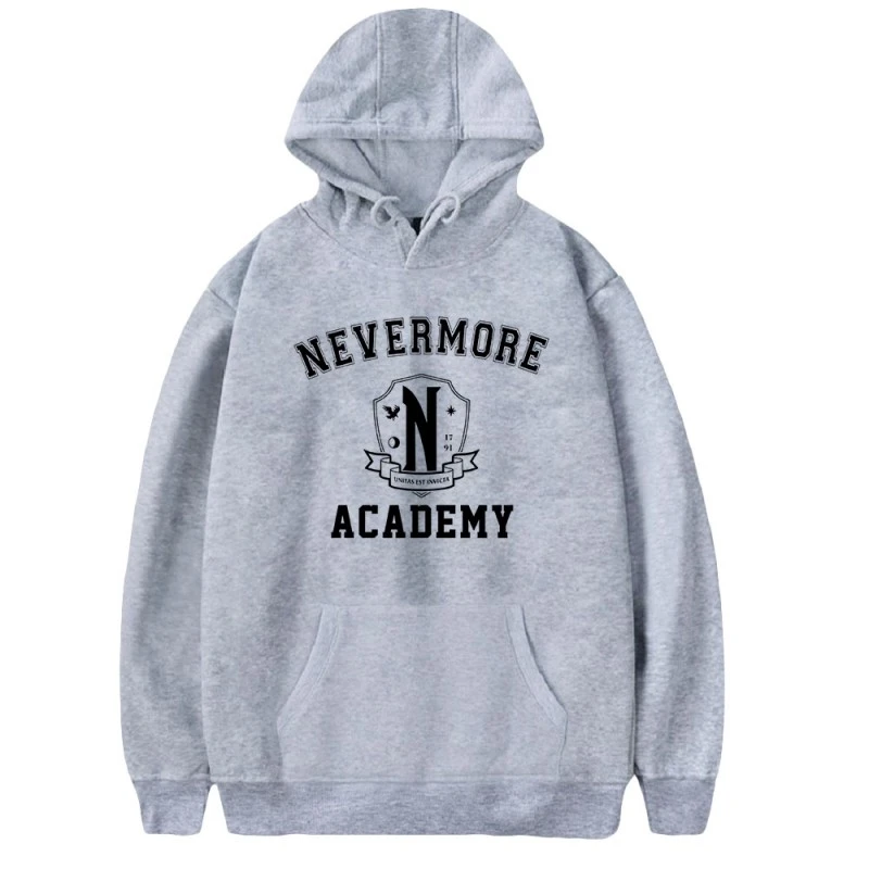 Wednesday Pullover Wednesday Addams Nevermore Academy Hoodie Unisex 10 Wednesday Pullover Wednesday Addams Nevermore Academy Hoodie Unisex - Image 10