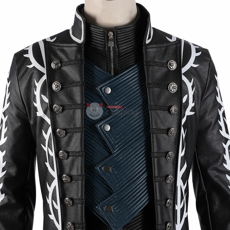 Vergil Costume Devil May Cry 5 Cosplay Costumes Windbreaker Full Set 9 Vergil Costume Devil May Cry 5 Cosplay Costumes Windbreaker Full Set - Image 9