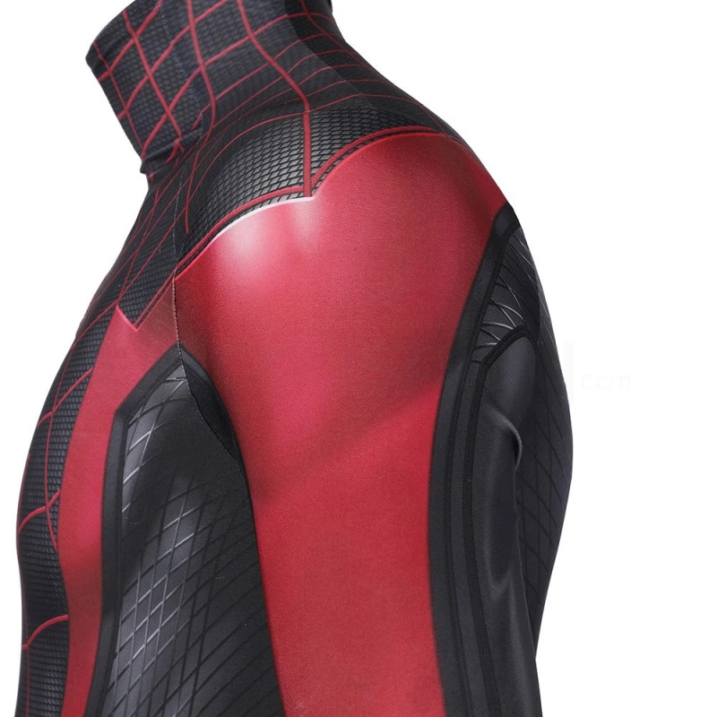 Spiderman Miles Morales Jumpsuit Spider-Man 2 PS5 Cosplay Costume 8 Spiderman Miles Morales Jumpsuit Spider-Man 2 PS5 Cosplay Costume - Image 8