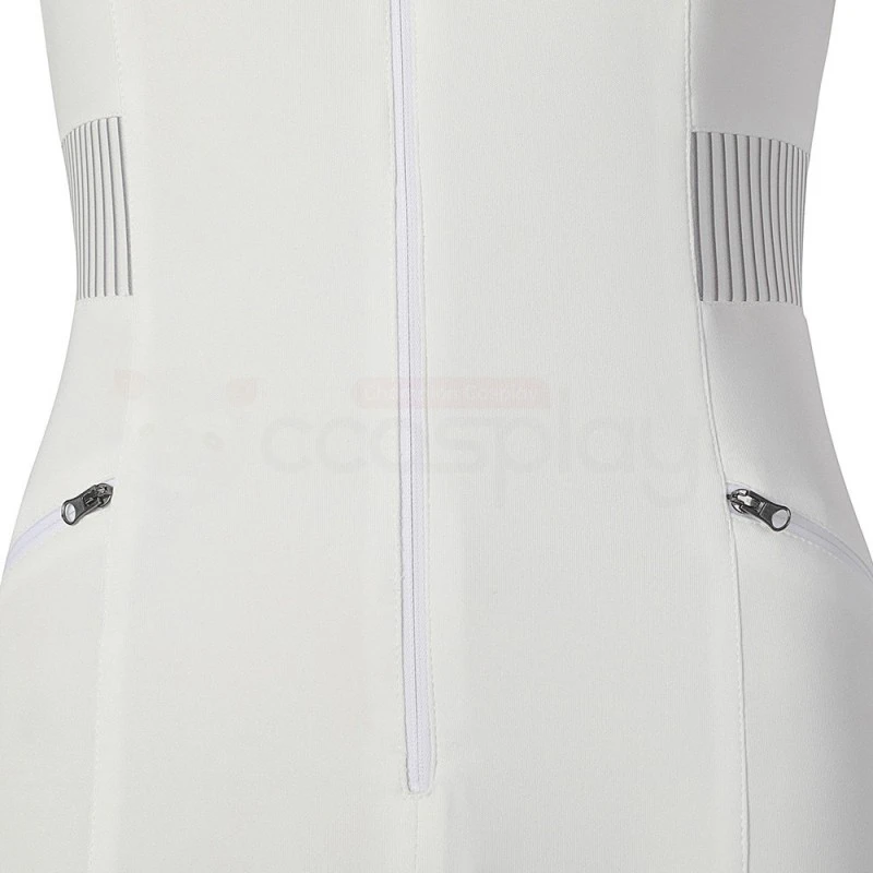Nyota Uhura White Costume Star Trek Strange New Worlds Cosplay Suit 9 Nyota Uhura White Costume Star Trek Strange New Worlds Cosplay Suit - Image 9