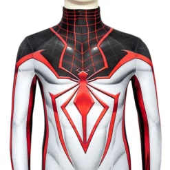 Kids Spider-Man TRACK Suit White Spiderman Miles Morales Cosplay Costume 18 Kids Spider-Man TRACK Suit White Spiderman Miles Morales Cosplay Costume -Ready To Ship Sales 8 800x800 300