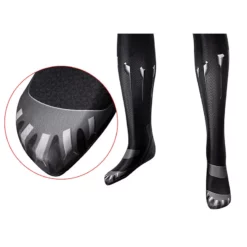 New Black Panther Cosplay Costume T'Challa Jumpsuit -Ready To Ship Sales 8 800x800 303