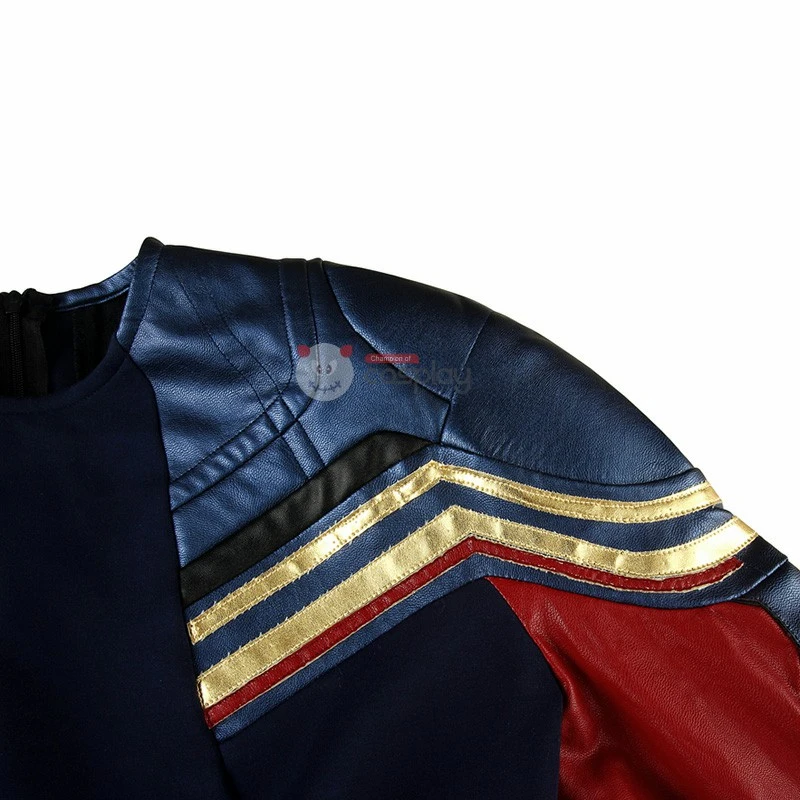 Carol Danvers Costume Avengers 4 Endgame Captain Marvel Cosplay Costume 9 Carol Danvers Costume Avengers 4 Endgame Captain Marvel Cosplay Costume - Image 9