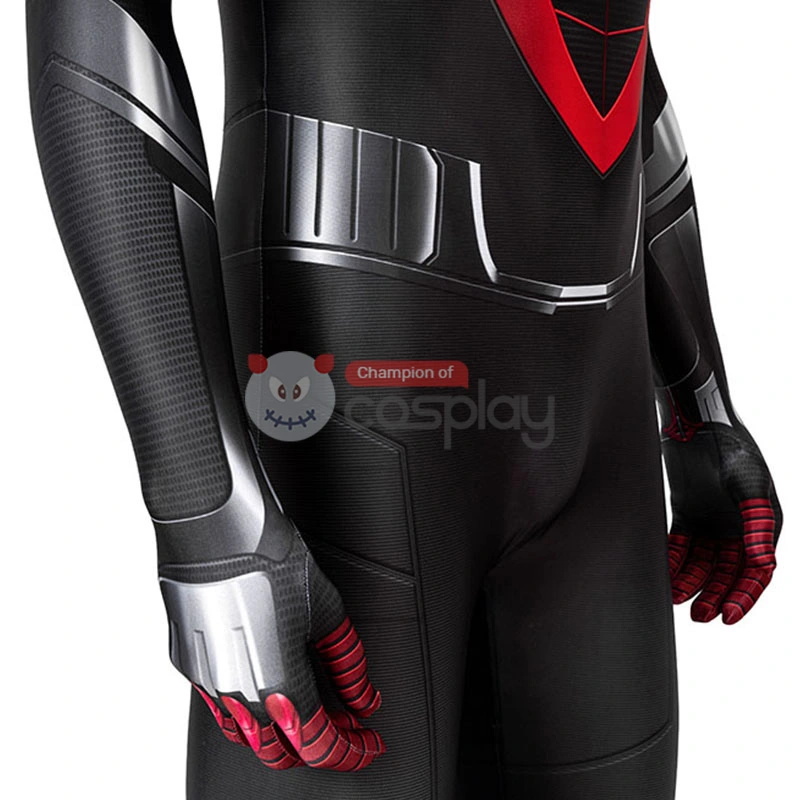 Spider Man Cosplay Costume Spiderman Miles Morales Jumpsuit Top Level 9 Spider Man Cosplay Costume Spiderman Miles Morales Jumpsuit Top Level - Image 9