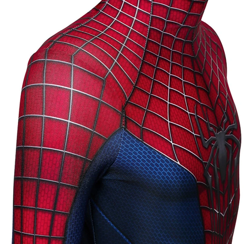 The Amazing Spider-Man Zentai 3D Jumpsuit Kids Peter Parker Cosplay Costume 8 The Amazing Spider-Man Zentai 3D Jumpsuit Kids Peter Parker Cosplay Costume - Image 8