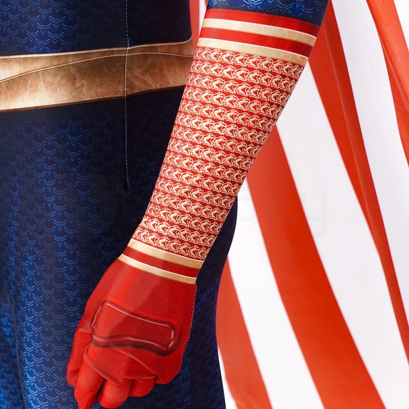 The Boys Season 1 Homelander Jumpsuit Cosplay Costume 8 The Boys Season 1 Homelander Jumpsuit Cosplay Costume - Image 8