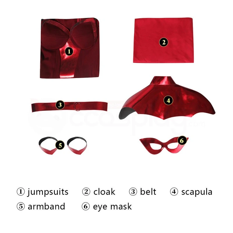 The Boys Season 3 Crimson Countess Cosplay Costumes 7 The Boys Season 3 Crimson Countess Cosplay Costumes - Image 7