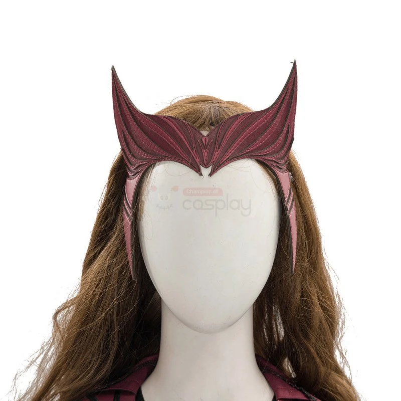 WandaVision Scarlet Witch Costume 2021 New Wanda Cosplay Suit Knit Edition 9 WandaVision Scarlet Witch Costume 2021 New Wanda Cosplay Suit Knit Edition - Image 9