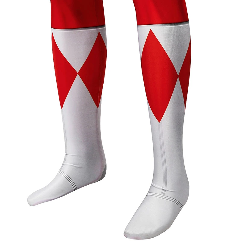 Adult Power Rangers Jumpsuit Mighty Morphin Power Rangers Cosplay Costume 25 Adult Power Rangers Jumpsuit Mighty Morphin Power Rangers Cosplay Costume - Image 25