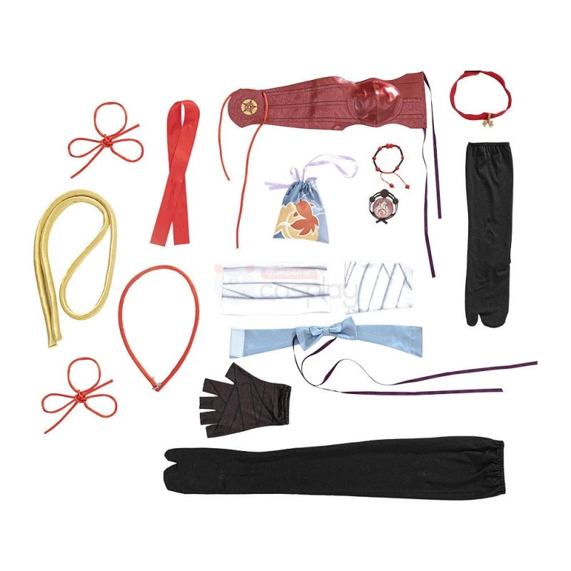 Yoimiya Costume Genshin Impact Cosplay Suit 22 Yoimiya Costume Genshin Impact Cosplay Suit - Image 22