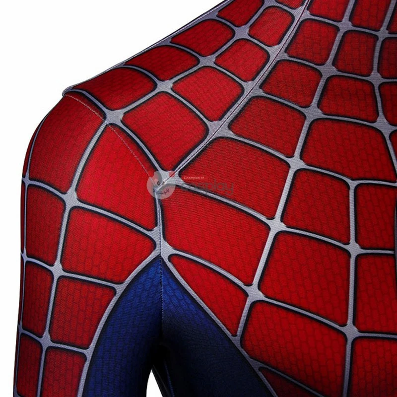 Spider Man Costume Classic Luxury Spider-Man Suit Cosplay Costumes 7 Spider Man Costume Classic Luxury Spider-Man Suit Cosplay Costumes - Image 7