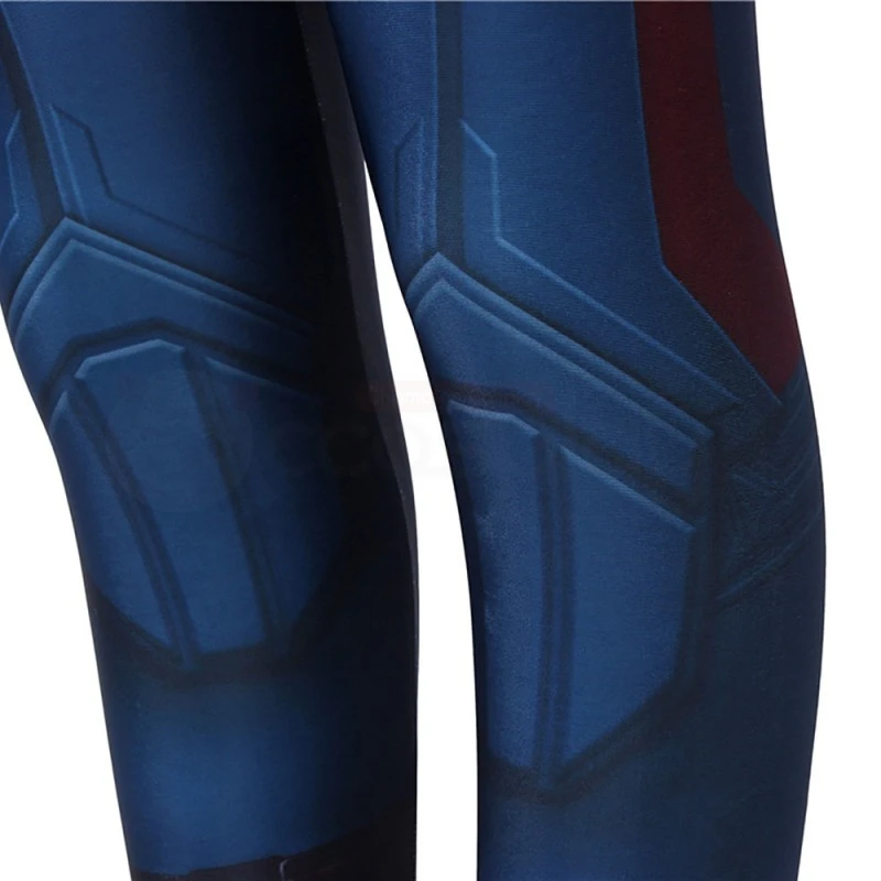 Kids Captain America 3D Jumpsuit Avengers Endgame Steven Rogers Cosplay Costume 8 Kids Captain America 3D Jumpsuit Avengers Endgame Steven Rogers Cosplay Costume - Image 8