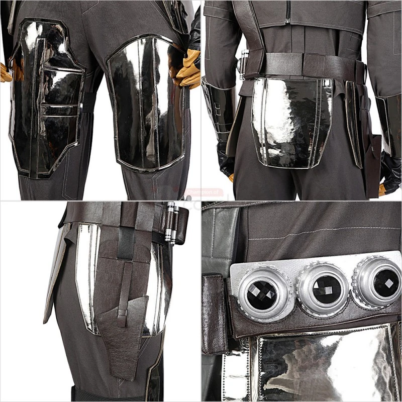 The Mandalorian Season 2 Cosplay Costume Halloween Outfit 11 The Mandalorian Season 2 Cosplay Costume Halloween Outfit - Image 11