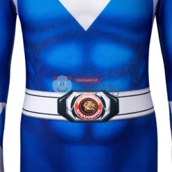 Blue Ranger Jumpsuit Mighty Morphin Power Rangers Cosplay Suit For Kids -Ready To Ship Sales 9 800x800 460