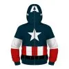 Kids Captain America Zip Up Long Sleeve Hoodies -Ready To Ship Sales BFV 004 1 800x800 1
