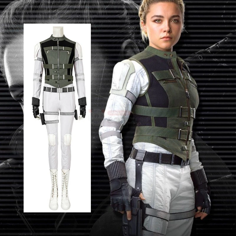 Yelena Belova Costume Black Widow 2021 Cosplay Costume 7 Yelena Belova Costume Black Widow 2021 Cosplay Costume - Image 7