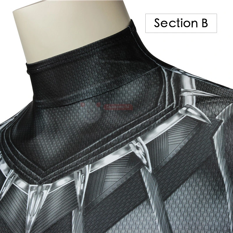 Black Panther Jumpsuit T'Challa Cosplay Costumes 8 Black Panther Jumpsuit T'Challa Cosplay Costumes - Image 8