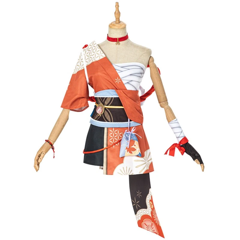 Yoimiya Costume Genshin Impact Cosplay Suit 1 Yoimiya Costume Genshin Impact Cosplay Suit