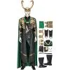 Loki Costume Deluxe 2021 TV Loki Laufeyson Armor Cosplay Suit 44 Loki Costume Deluxe 2021 TV Loki Laufeyson Armor Cosplay Suit -Ready To Ship Sales CC 800x800 90